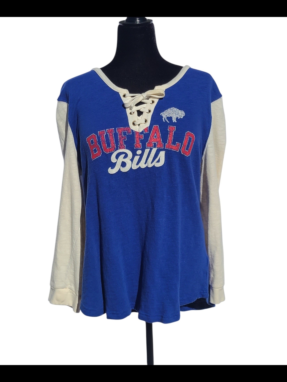 Fanatics Buffalo Bills Tie-Up Long Sleeve Top